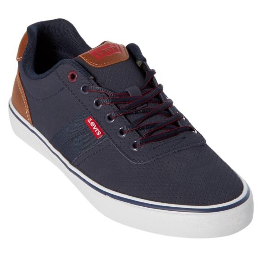 New Levi’s Men Miles Fashion Sneakers Size 9.5